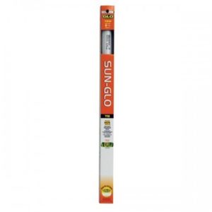 Sun-GLO T8 Fluorescent Aquarium Bulb, 15 W, 46 cm x 2.5 cm