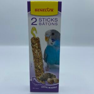 Benelux Mineral Sticks Budgie 2x55g