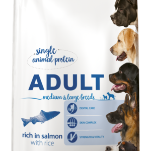 Tropidog M&L Salmon & Rice