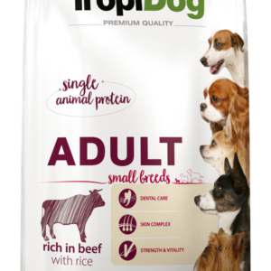 Tropidog Small Beef & Rice