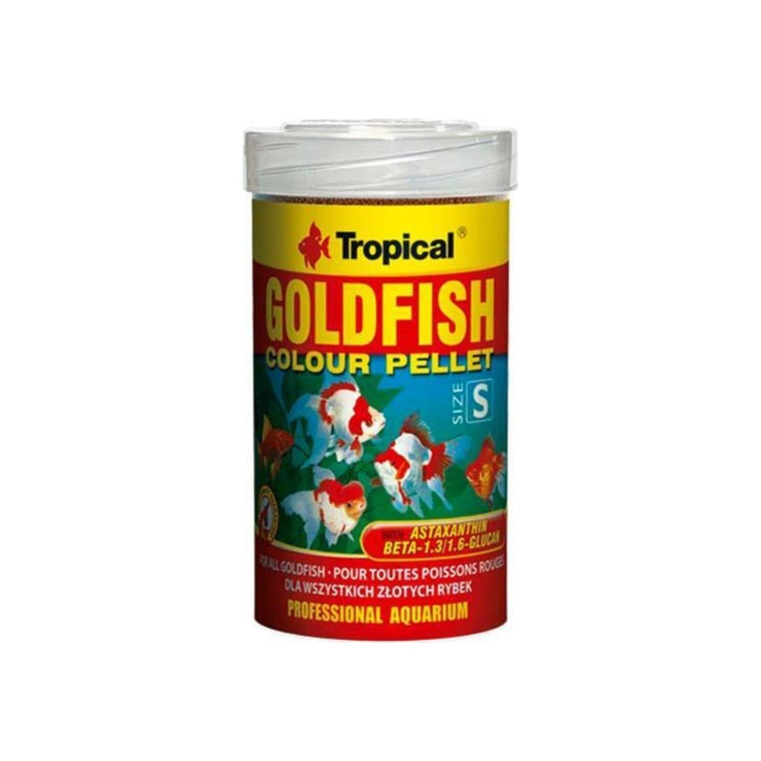 Tropical Goldfish Colour Pellet (S)