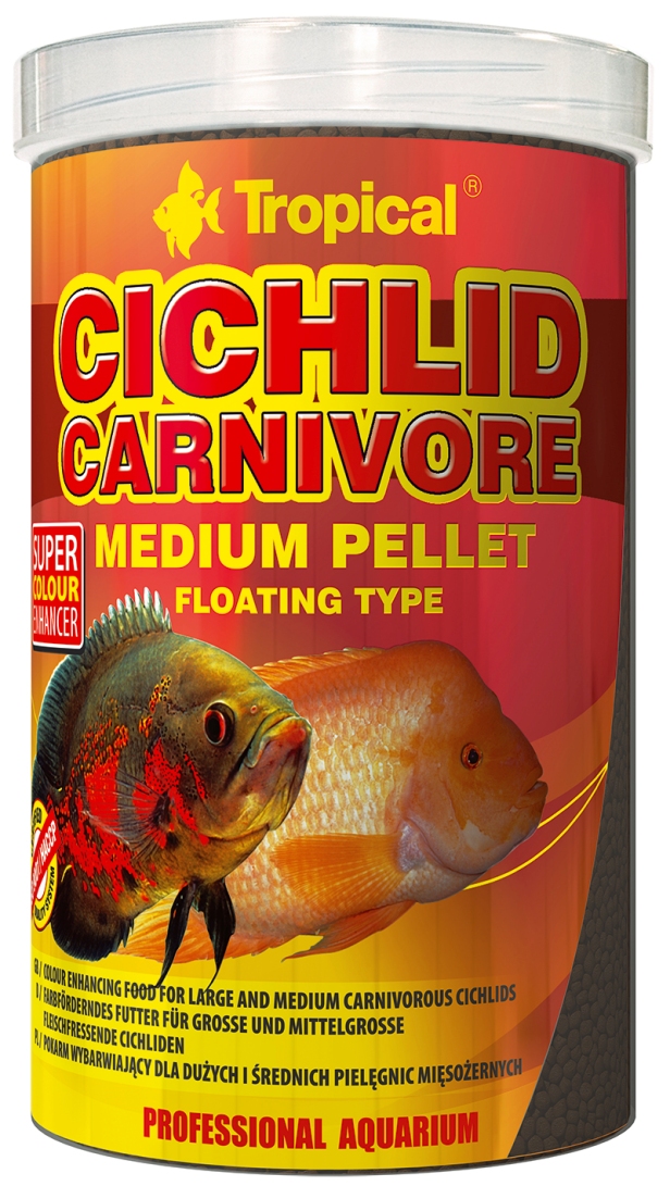 Tropical Cichlid Carnivore Pellets (M)
